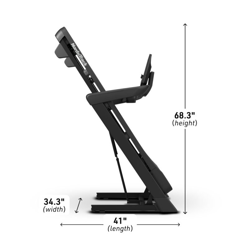 NordicTrack T 6.5 S Smart Treadmill – iFIT-Powered Personal Trainer, 0–10 MPH, 10% Incline, FlexSelect Cushioning (Black) - Image 40
