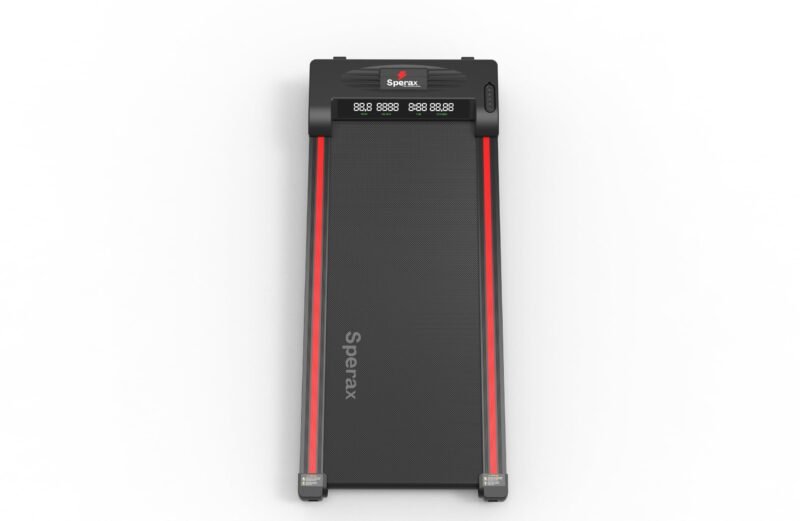 Sperax 3-in-1 Under-Desk Walking Pad – App & Remote-Controlled Vibration Treadmill, 2.5 HP Quiet Motor, 9% Auto-Incline (Red) - Image 22