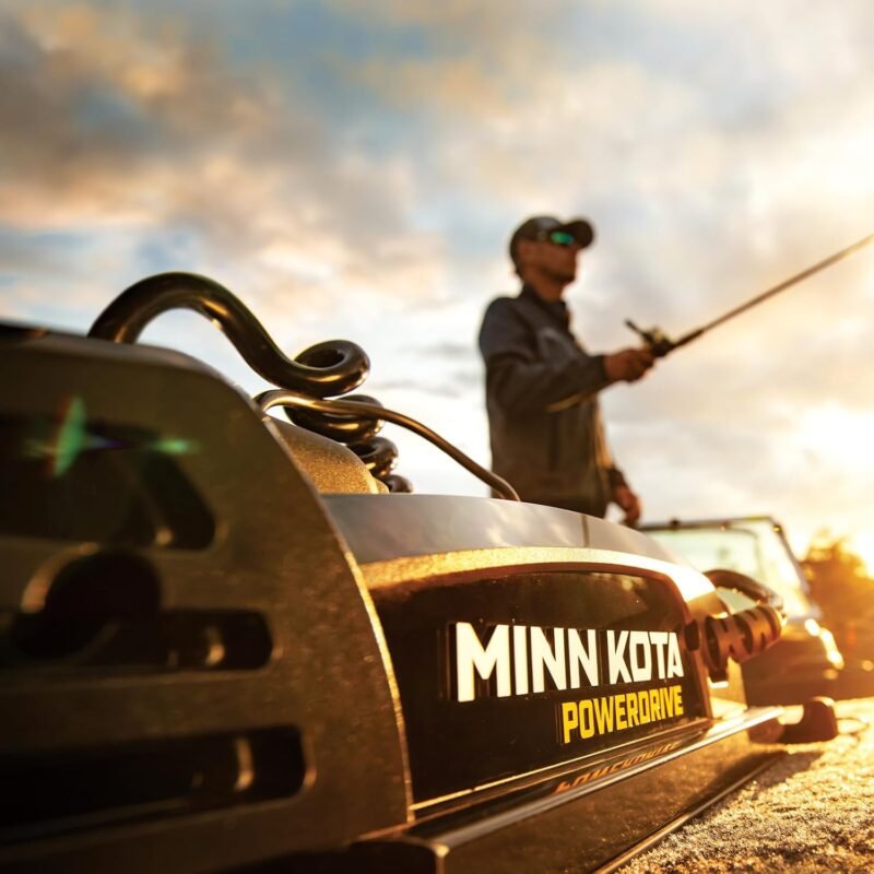 Minn Kota 1358472 PowerDrive 70 lb Thrust Bow-Mount Trolling Motor with Dual Spectrum CHIRP Sonar, Micro Remote, 60″ Shaft, Freshwater - Image 9
