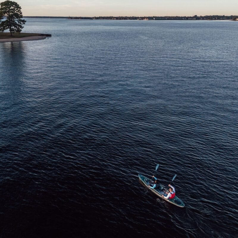 Pelican Argo 136XP 13′ Sit-In Tandem Kayak – Lightweight Ram-X™ Hull & ERGOFIT™ Seating (Cloud) - Image 11