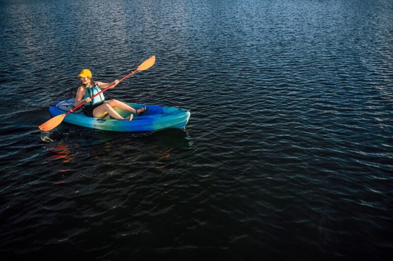 Perception Tribe 9.5′ Sit-On-Top Recreational Kayak – Adjustable Framed Seat & Ample Storage (Déjà Vu) - Image 24